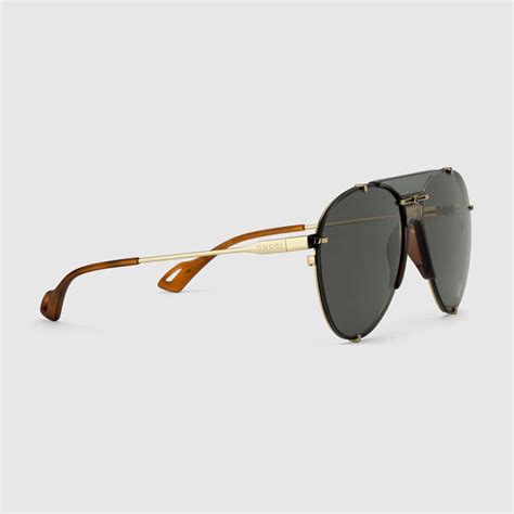 occhiale da sole gucci aviator|Gucci Livermore Outlet.